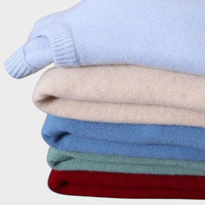 Marcel – Sweter z kaszmiru z okrągłym dekoltem