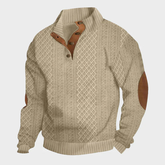 Zlatomir - Klasyczny pleciony sweter