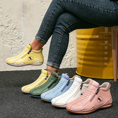 Sirena – Wodoodporne buty z bocznym zamkiem i amortyzowaną podeszwą